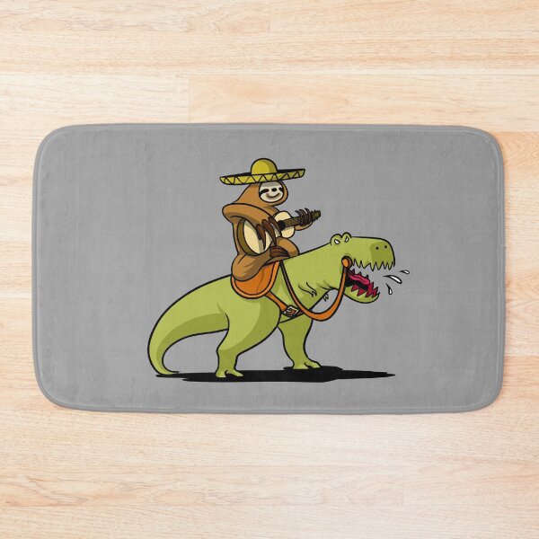 Item preview, Sloth Cowboy Riding T-Rex Dinosaur  designed and sold by underheaven.