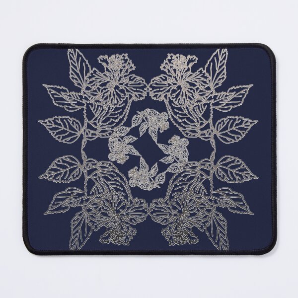 Item preview, Geometric floral grey plant desing (2) designed and sold by EarthyPlanty.