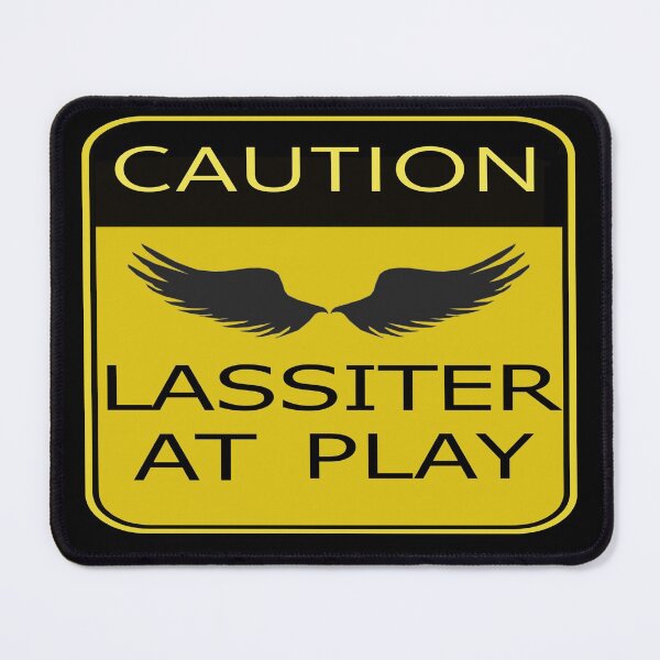 Item preview, Caution Lassiter At Play designed and sold by Amanda Baez.
