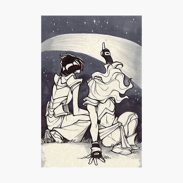 Stargazing Photographic Print