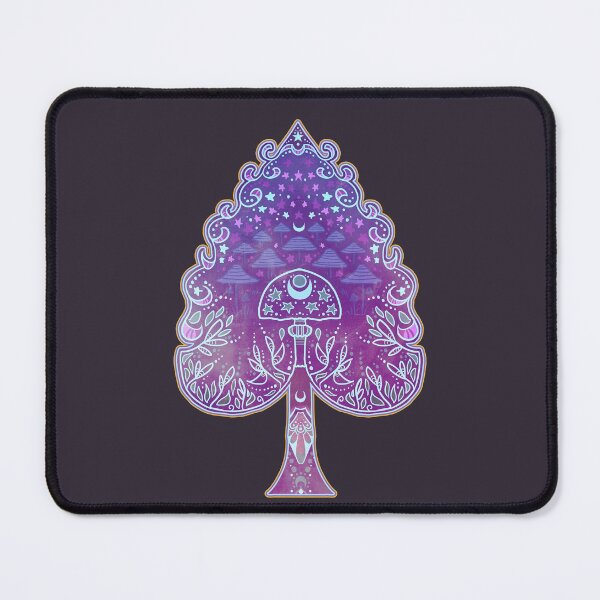Item preview, Mushroom Ace of Spades designed and sold by Natalie Viola .