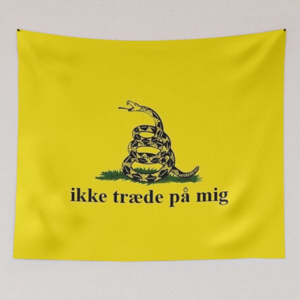 Item preview, Dansk Gadsden Flag (Danish Gadsden Flag) designed and sold by JonathanR1994.