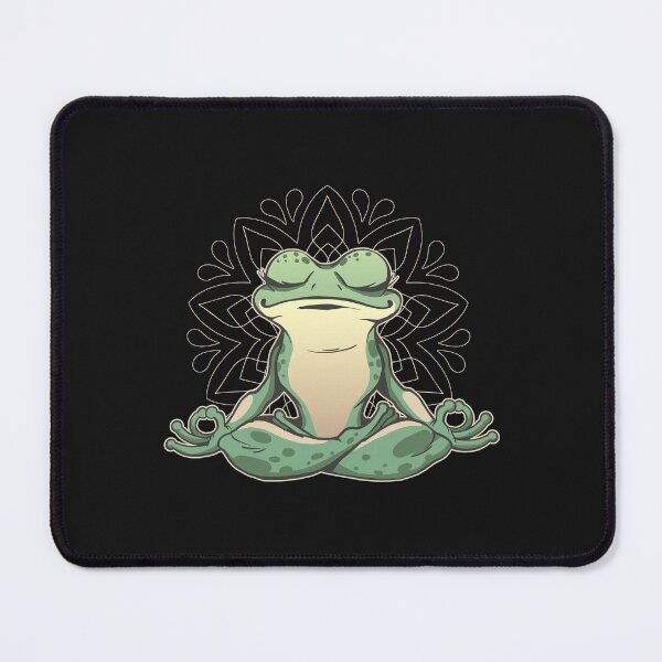 Item preview, Frog meditates designed and sold by DerSenat.