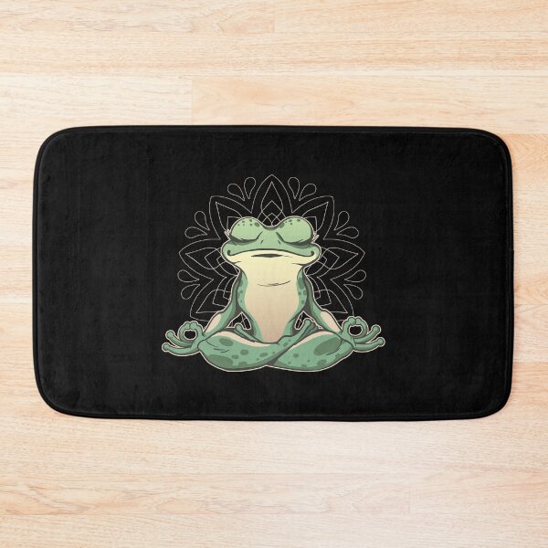 Item preview, Frog meditates designed and sold by DerSenat.