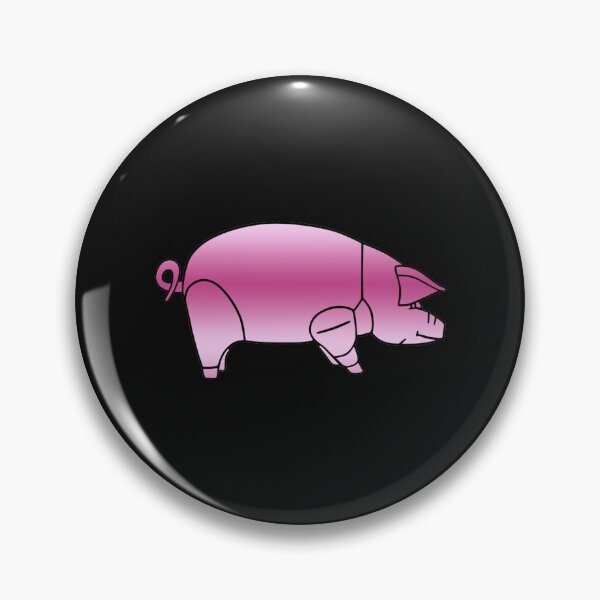 Item preview, Pink Floyd Animals Pig (funky pink grad) designed and sold by MarkoTheway.