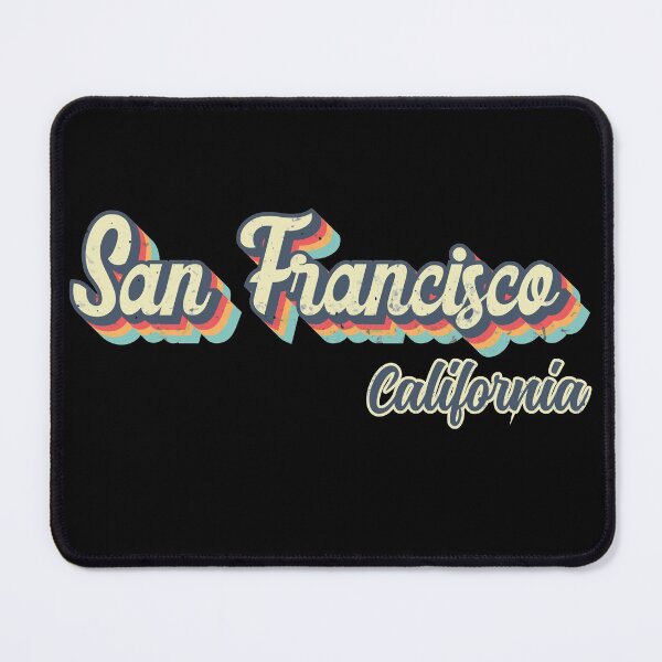 Item preview, San Francisco City California Retro Vintage 70s rainbow designed and sold by Teelogic.