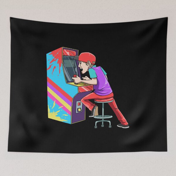 Item preview, Arcade Game Machine Retro Gaming 80s Oldschool Gamer designed and sold by melomedia.