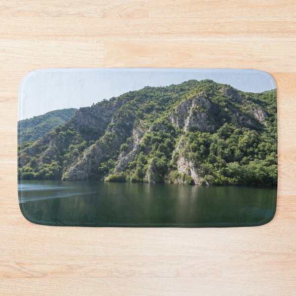Item preview, Rough Stone Ribs - a Breezy Lake in the Mountains designed and sold by Georgia Mizuleva.