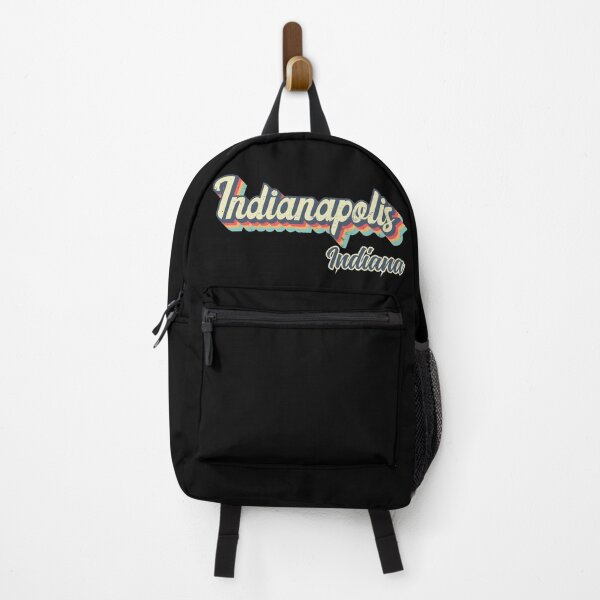 Item preview, Indianapolis City Indiana Retro Vintage 70s rainbow designed and sold by Teelogic.