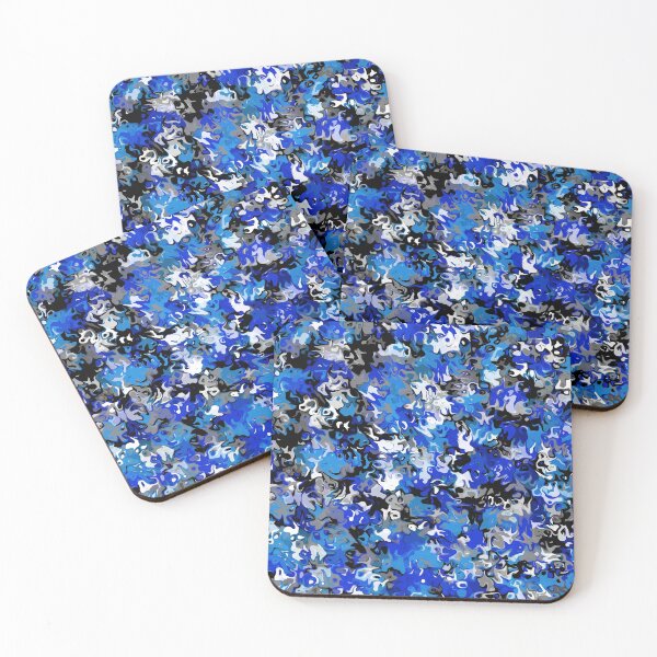 Item preview, Blue camouflage designed and sold by powerpointer.