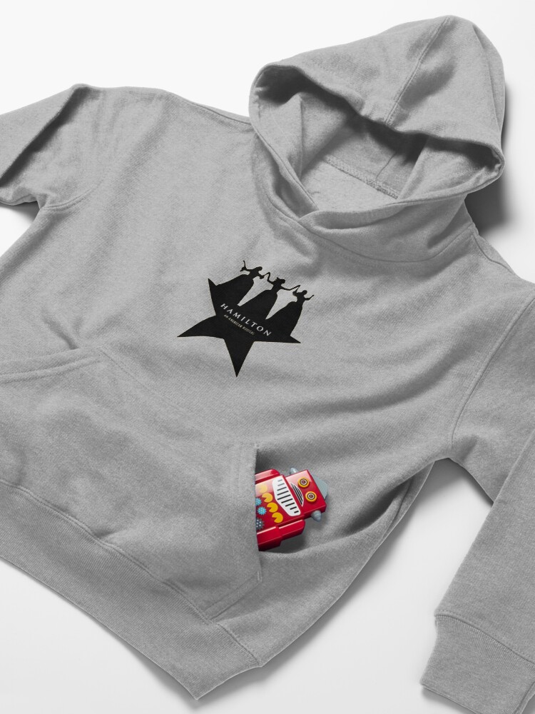 Alternate view of schuyler sisters Kids Pullover Hoodie