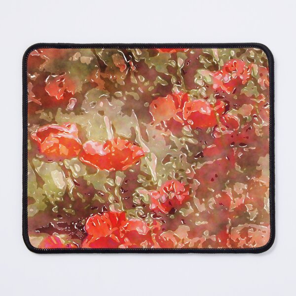 Item preview, Decorative Poppies designed and sold by FantasySkyArt.