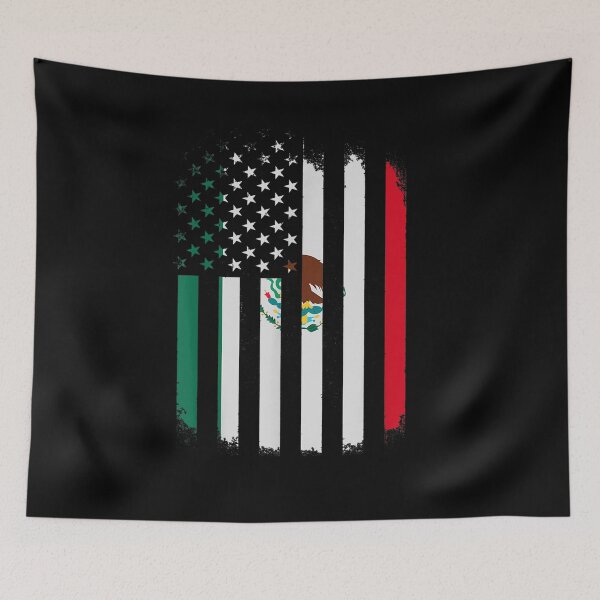 Item preview,  Mexico America Combined Flag Mexican American designed and sold by dlouise22.