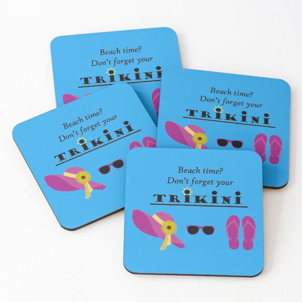 Item preview, Beach? Don't forget your Trikini! designed and sold by Sherlocklucy.