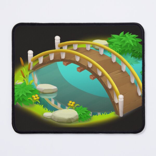Item preview, wooden bridge designed and sold by Roshan Keenoo.