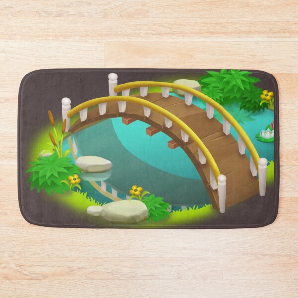 Item preview, wooden bridge designed and sold by Roshan Keenoo.