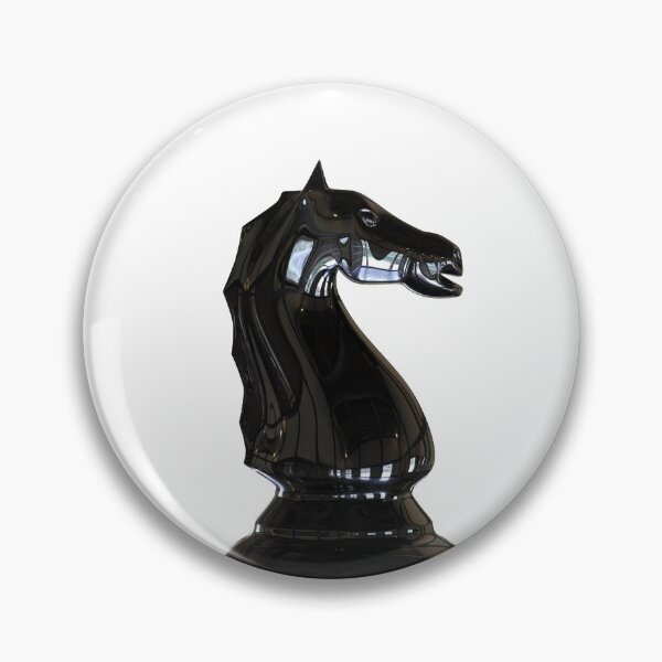 Item preview, Black Knight Chess Piece  designed and sold by obviouslogic.