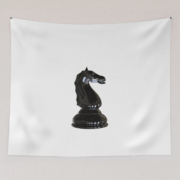 Item preview, Black Knight Chess Piece  designed and sold by obviouslogic.