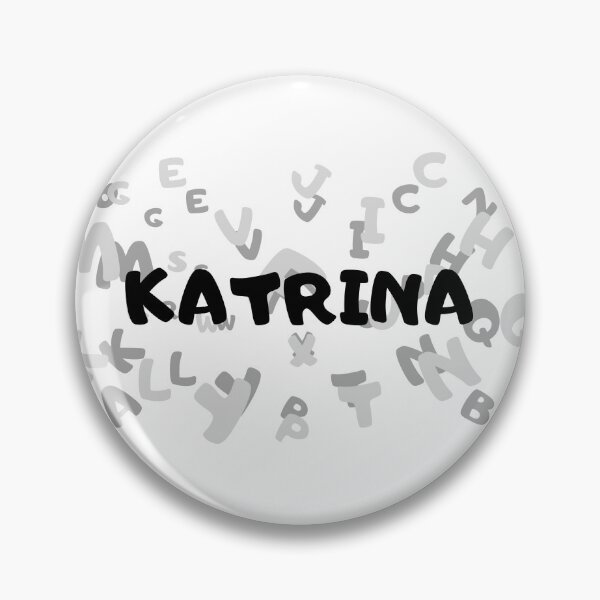 Item preview, The Name Katrina designed and sold by Initial-Inlook.