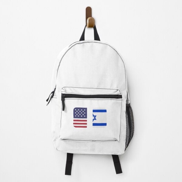 Item preview, Half USA Half Israel Flag designed and sold by AthenianGarb.
