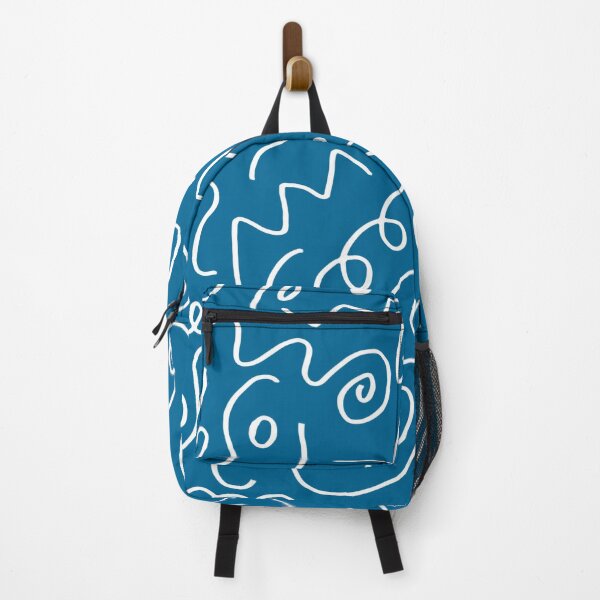 Item preview, Blue & White Squiggles designed and sold by halideO.