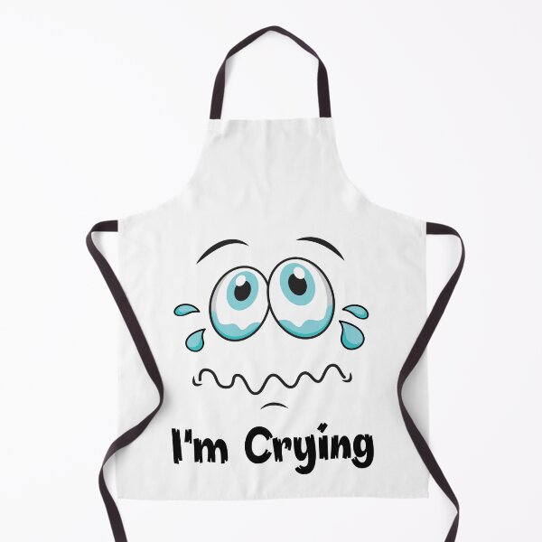 Item preview, I am Crying Emoji Cry Low Mood Sorrow Sad Face Apparel Essential Motivation Inspiration Joy Mood designed and sold by DesignByHeartUK.