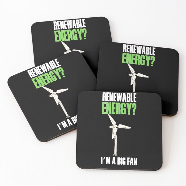 Item preview, Renewable energy? I’m a big fan! Funny science puns. designed and sold by HROC.