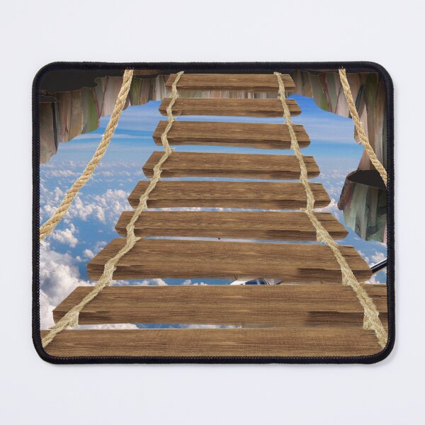Item preview, wooden bridge designed and sold by Roshan Keenoo.