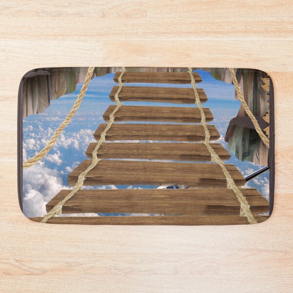 Item preview, wooden bridge designed and sold by Roshan Keenoo.
