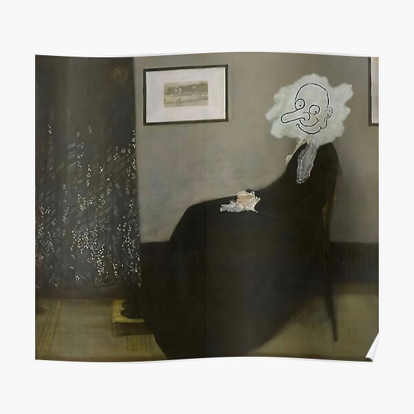 Whistler's Mother Poster