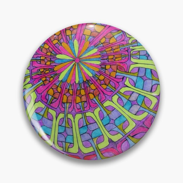 Item preview, 574 - CONCENTRIC CIRCLES DESIGN - DAVE EDWARDS - COLOURED PENCILS - 2021 designed and sold by BLYTHART.