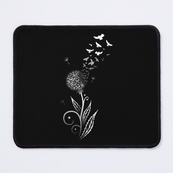 Item preview, Dandelion Birds Tattoo Swarm of Birds Spring designed and sold by Christine Krahl.