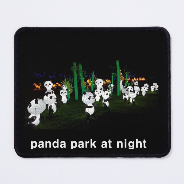 Item preview, panda park at night designed and sold by mostheristore.