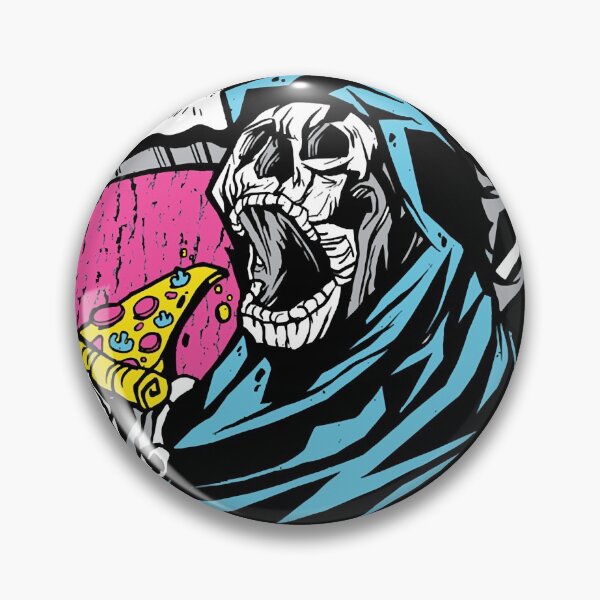 Item preview, PIZZA REAPER SKULL SKELETON Classic T-Shirt designed and sold by NicoleBates3.