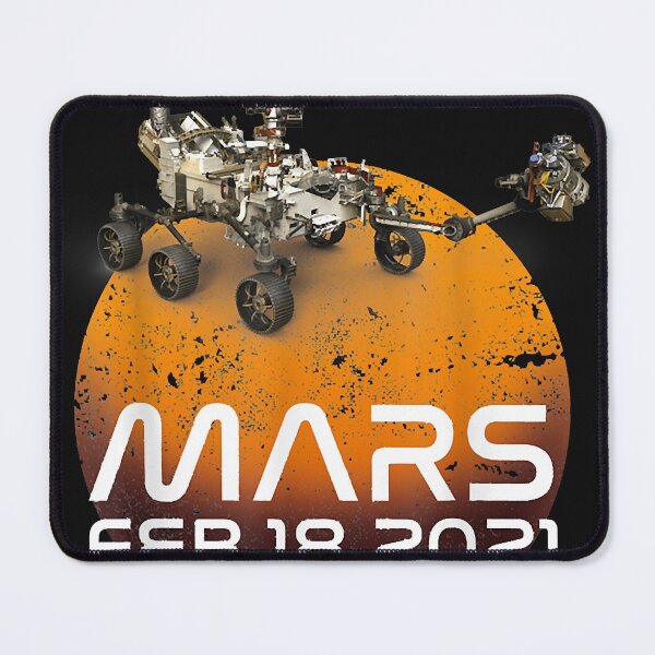 Artikelvorschau, Beharrlichkeit Mars Rover Landing 2021 Nasa Mission Essential T-Shirt entworfen und verkauft von NicoleBates3.