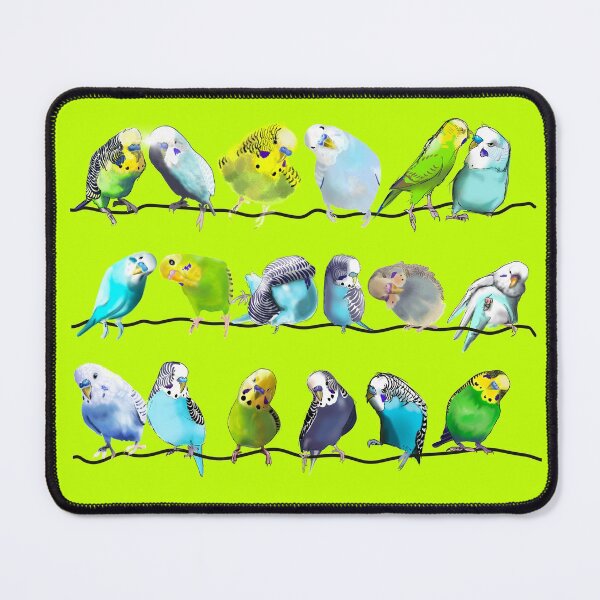 Item preview, Budgie Flock designed and sold by Stewnamie.
