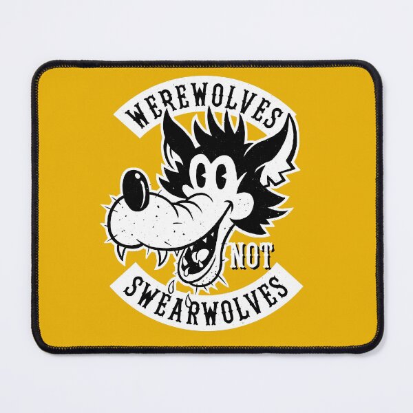 Item preview, Werewolves NOT Swearwolves! designed and sold by Krobilad.