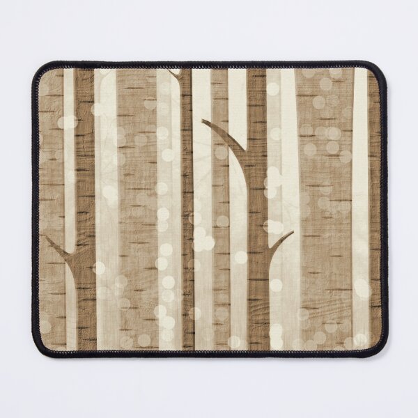 Birch Trees Mouse Pad