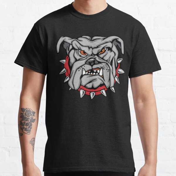 Head of an angry bulldog This vector illustration can be used as a print  on Tshirts tattoo element or other uses Stock Vector Image  Art  Alamy