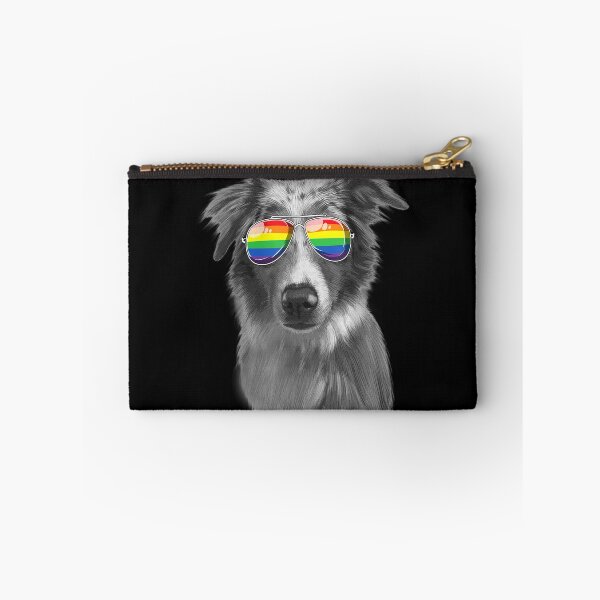 Item preview,  Australian Shepherd Pride Flag Sunglasses designed and sold by dlouise22.