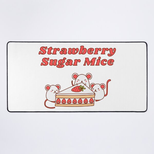 Item preview, Strawberry Sugar Mice designed and sold by Colorful Misfits.