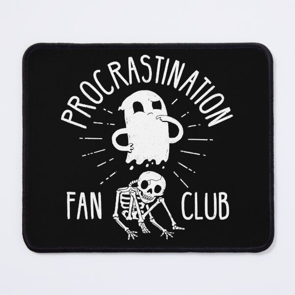 Item preview, Procrastination Fan Club designed and sold by DinoMike.