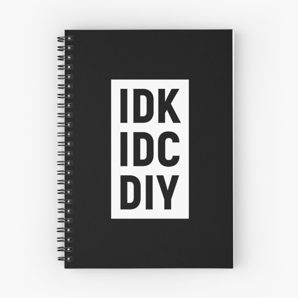 Item preview, IDK IDC DIY (Blanco) designed and sold by STUDIO-72.