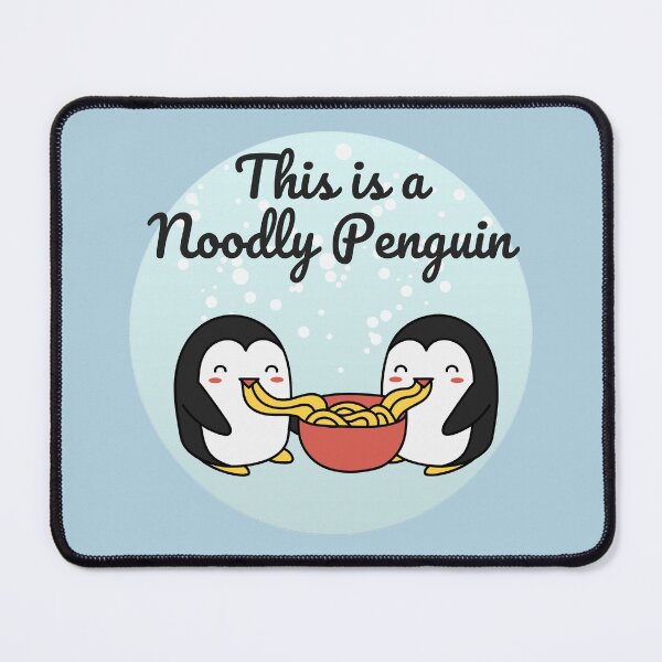 Item preview, Noodly Penguin designed and sold by Colorful Misfits.