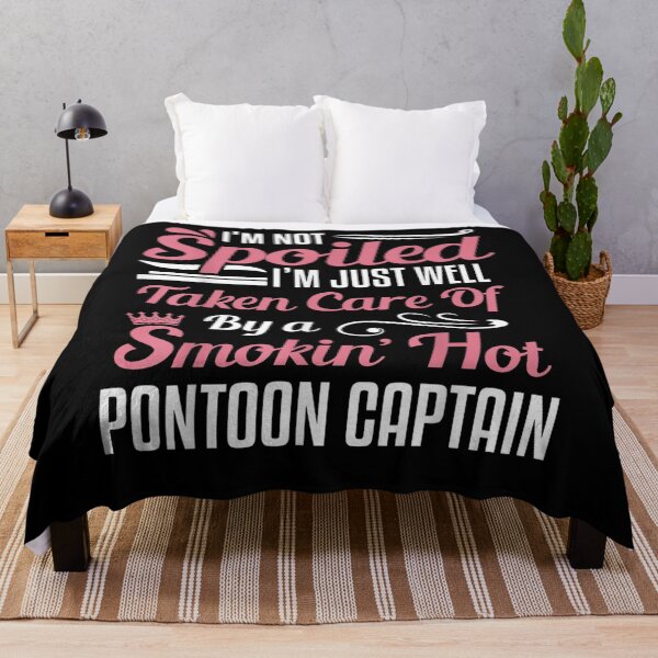 Item preview, Wife Pontoon Captain Spoiled designed and sold by dlouise22.