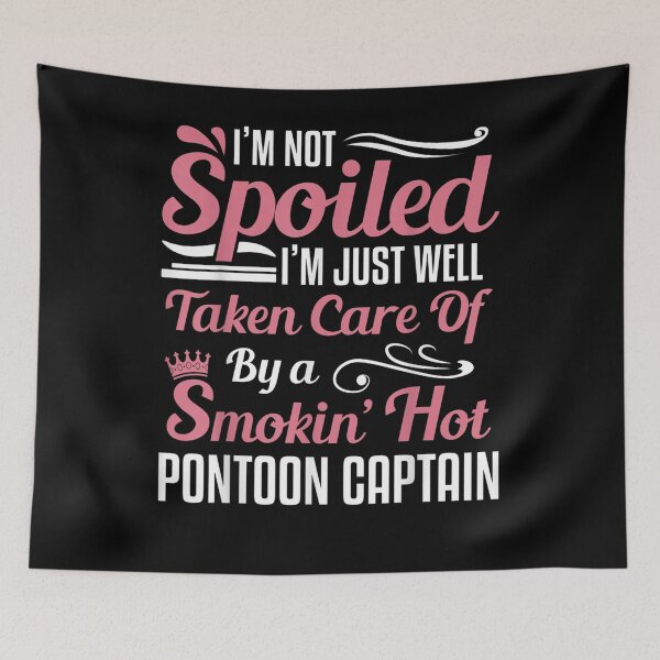 Item preview,  Wife Pontoon Captain Spoiled designed and sold by dlouise22.