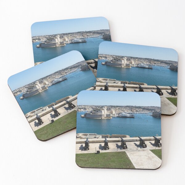Item preview, Guarding the Expensive Boats - Vallettas Grand Harbour Saluting Battery designed and sold by Georgia Mizuleva.