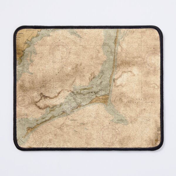 Item preview, The Outer Banks Nautical Chart 11555 designed and sold by FantasySkyArt.