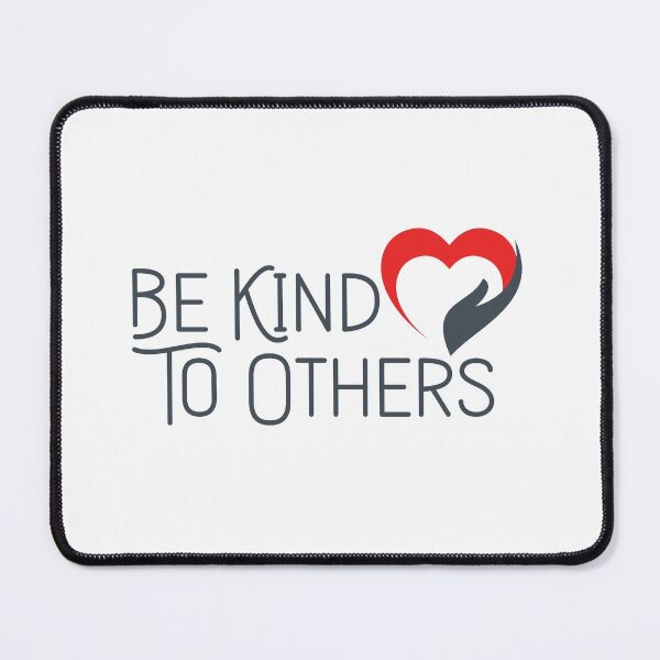Item preview, Be kind to others - love heart with quotes designed and sold by cruzzcreation.