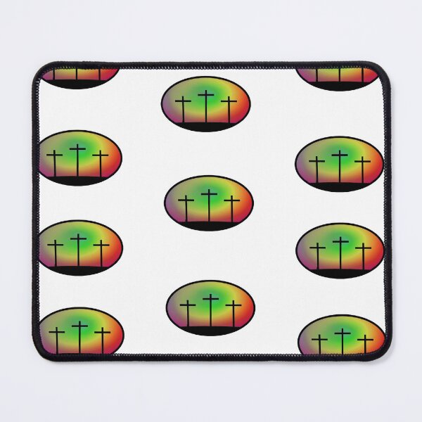 Item preview, Three Crosses Easter Sunset Silhouette designed and sold by LindaCooke.